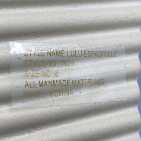 Electric Karma Lulu Espadrille Camel Style 1025 Various‎ Sizes - Picture 11 of 15